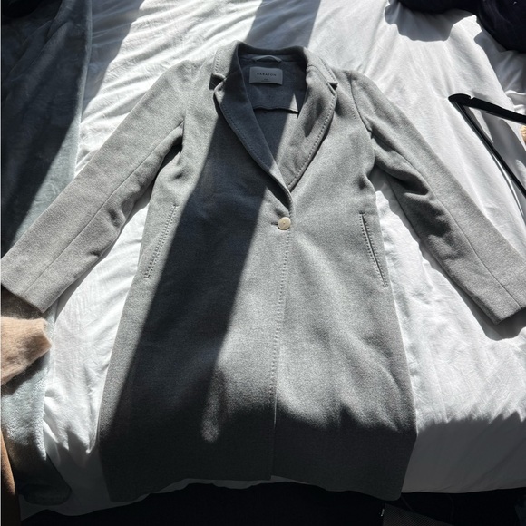 Aritzia Babaton Grey Coat - Picture 3 of 5